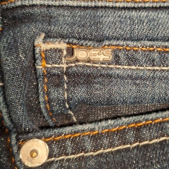 Joe's Rocker Flare Jeans Women's Dark Ryder Wash Retro Cute Y2K Blue Size 27 - Picture 11 of 11